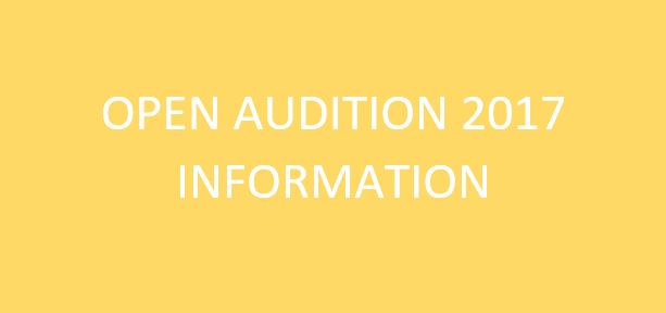 Open Audition 2017